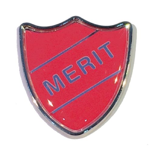 MERIT shield badge